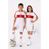 Hummel Milli Takım Forma 25-26 Çocuk Beyaz