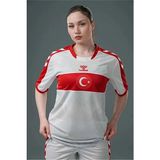 Hummel Milli Takım Forma Kadın - S - Beyaz