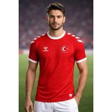 Hummel Milli Takım Forması Kişiye Özel Baskılı - 12 Yaş - Kırmızı