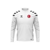 hummel Milli Takım Line Antrenman Eşofman Üstü Beyaz