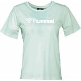 Hummel Nesle T-Shırt S/s Kadın Tişört 912031-2519-1SURF Spray - Renkli - XS