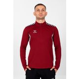 hummel Otantik Antrenman Eşofman Üstü Bordo
