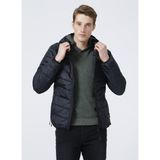 Hummel Perrinos Erkek Siyah Kapüşonlu Mont - XL