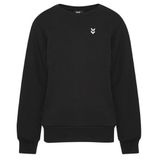 Hummel Pulse Kız Çocuk Siyah Bisiklet Yaka Sweatshirt, 4 Yaş