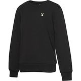 Hummel Pulse Kız Çocuk Siyah Bisiklet Yaka Sweatshirt, 6 Yaş