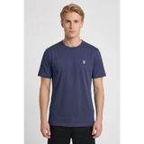 hummel Pulse Male Co Regular Lacivert Erkek T-Shirt 912263-7459