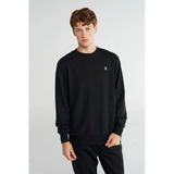 hummel Pulse Male Co Regular Sweat Crew Neck Siyah Erkek Sweatshirt