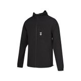 Hummel Regular Fit Logolu Kapüşon Yaka Erkek Eşofman Üstü 922514-2001 SİYAH