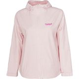 Hummel Ruso Kadın Pembe Kapüşonlu Ceket Uzun Kol Midi Kesim Kalıbı ile Şık Tasarım