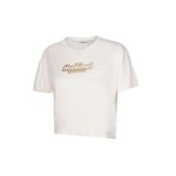 Hummel Sahara Yuvarlak Yaka Tişört, XL, 07-912338-1, Ekru, Kadın