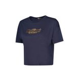 Hummel Sahara Yuvarlak Yaka Tişört, XL, 07-912338-1, Lacivert, Kadın