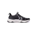 Hummel Siyah Fileli Hafif Esnek Rahat Erkek Yürüyüş ve Spor Ayakkabı Sneaker 900675 Hml Coral UW