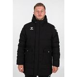 Hummel Siyah Line Anorak Mont Uzun Kol XL Erkek Kesim Kalıbı Düz Desen