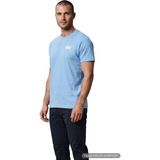 Hummel Slater Erkek Tişört - XL - Mavi