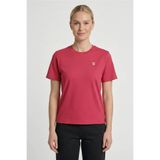 hummel T-Hmlpulse Female Co Regular W Kırmızı Kadın T-Shirt 912261-2883