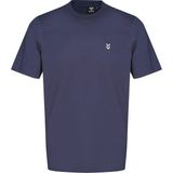 Hummel T-Pulse Co Regular Erkek Lacivert Yuvarlak Yaka Tişört - XL