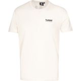 Hummel Trinar Erkek Ekru Yuvarlak Yaka Tişört - S