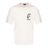 Hummel Tropico Yuvarlak Yaka Tişört, S, 07-912359-2, Ekru, Erkek