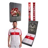 Hummel Türkiye Lisansli Hummel Beyaz Türkiye Formasi Uv Kutu Ve Atki Hediyeli