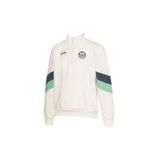 Hummel Walkes Erkek Çocuk Ekru Dik Yaka Sweatshirt, 10 Yaş