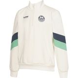 Hummel Walkes Erkek Çocuk Ekru Dik Yaka Sweatshirt, 8 Yaş