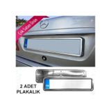 Hummer Krom Plakalık Nikel Plaka Altı Ön-Arka 490472885