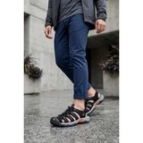 Humtto 152-710445A Erkek Outdoor Sandalet Siyah - Turuncu