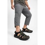 Humtto 152-710445A Erkek Outdoor Sandalet Siyah - Yeşil