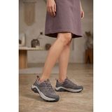 Humtto 160560B-4 Gri Kadın Outdoor Trekking Ayakkabı