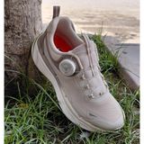 Humtto 370885B-2 Mekanizmalı Akıllı Bağcık Sistem Premium Ithal Outdoor Spor Ayakkabı - Bej