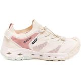 Humtto 660859B Kadın Ithal Premium Water & Air Flow Outdoor Trekking Sneaker Spor Ayakkabı - Bej