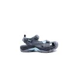 HUMTTO Burnu Kapalı Cırtlı Gri Kadın Outdoor Trekking Spor Sandalet