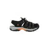 HUMTTO Erkek Outdoor Sandaleti, Siyah/Turuncu, 42 Beden