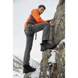 Humtto Erkek Spor Aktivite Trekking-Outdoor Dayanıklı Su Geçirmez Kışlık Kar Botu HT5K/W240674A - Siyah