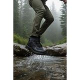 Humtto Erkek Trekking-Outdoor Dayanıklı Su Geçirmez Kışlık Aktivite Spor Ayakkabı HT5K/W160705A - Siyah