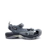 Humtto HM740093A Gri Burnu Kapalı Cırtlı Erkek Outdoor Trekking Spor Sandalet