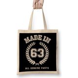 Humuts 1963 Made in 63 All Genuine Parts Bez Kadın Günlük Çanta