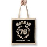 Humuts 1976 Made In 76 All Genuine Parts Bez Kadın Günlük Çanta
