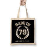 Humuts 1979 Made in 79 All Genuine Parts Bez Kadın Günlük Çanta