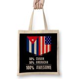 Humuts 50% Croatian 50% American 100% Awesome Immigrant Bez Kadın Günlük Çanta