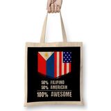 Humuts 50% Emirati 50% American 100% Awesome Immigrant Bez Kadın Günlük Çanta