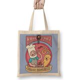 Humuts Adventure Time Bacon Pancakes 0101 Bez Uzun Saplı Açık Bej Rengi Çanta
