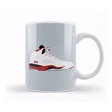 Humuts Air Jordan Sneaker Jordan 5 Fire Red Kupa Bardak