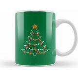 Humuts Alan Partridge Christmas Tree Baubles Kupa Bardak