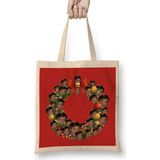 Humuts Alan Partridge Multiface Christmas Wreath Bez Çanta