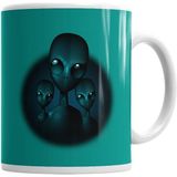 Humuts Alien Uzaylı Kupa Bardak
