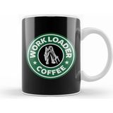 Humuts Alien Work Loader Coffee Starbucks Beyaz Kupa