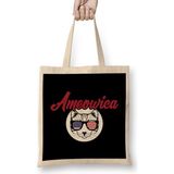 Humuts Ameowica Funny Cat American Meow Kitty Cute Kitten Bez Çanta