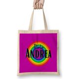 Humuts Andrea Pirlo - Vintage Retro Rainbow Style Bez Çanta