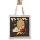 Humuts Anime One Punch Man Bez Uzun Saplı Açık Bej Rengi Çanta
